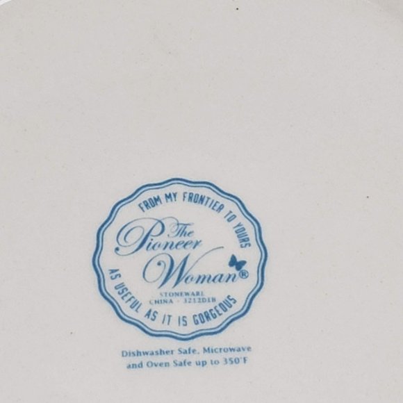 Pioneer Woman Mazie Round Bowl Ceramic Flower Floral 6" - Picture 7 of 7